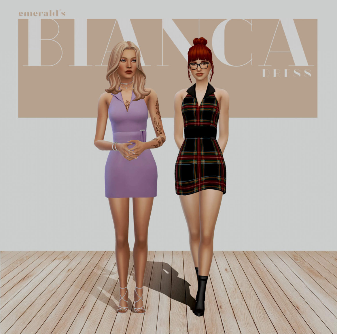 Sims 4 bianca dress