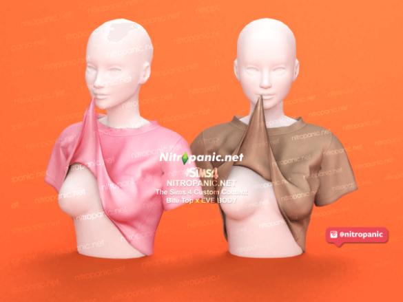 Sims 4 Bite Top