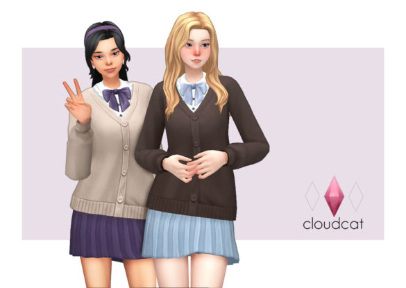 Sims 4 bookish set