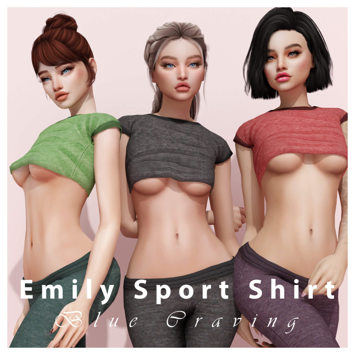 Sims 4 cc emily sport top download public