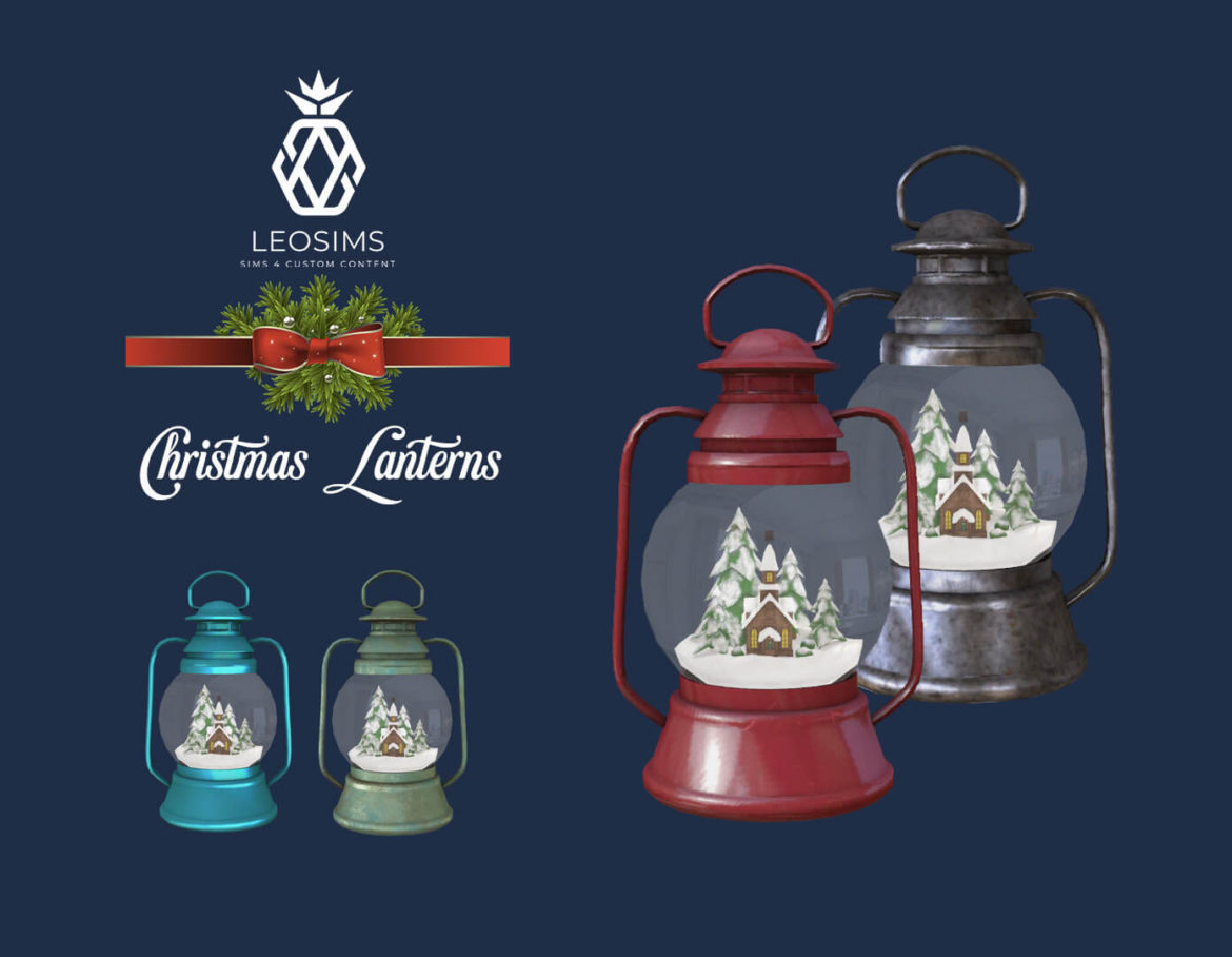 Sims 4 Christmas Lanterns
