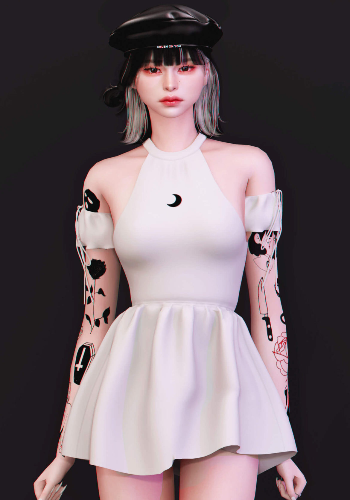 Sims 4 cindy dress new mesh
