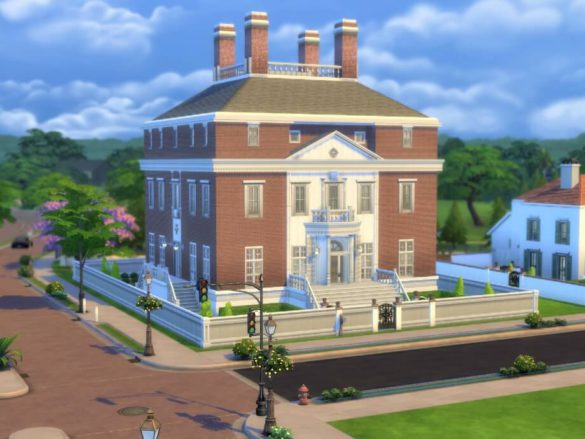 Sims 4 Danson Hall