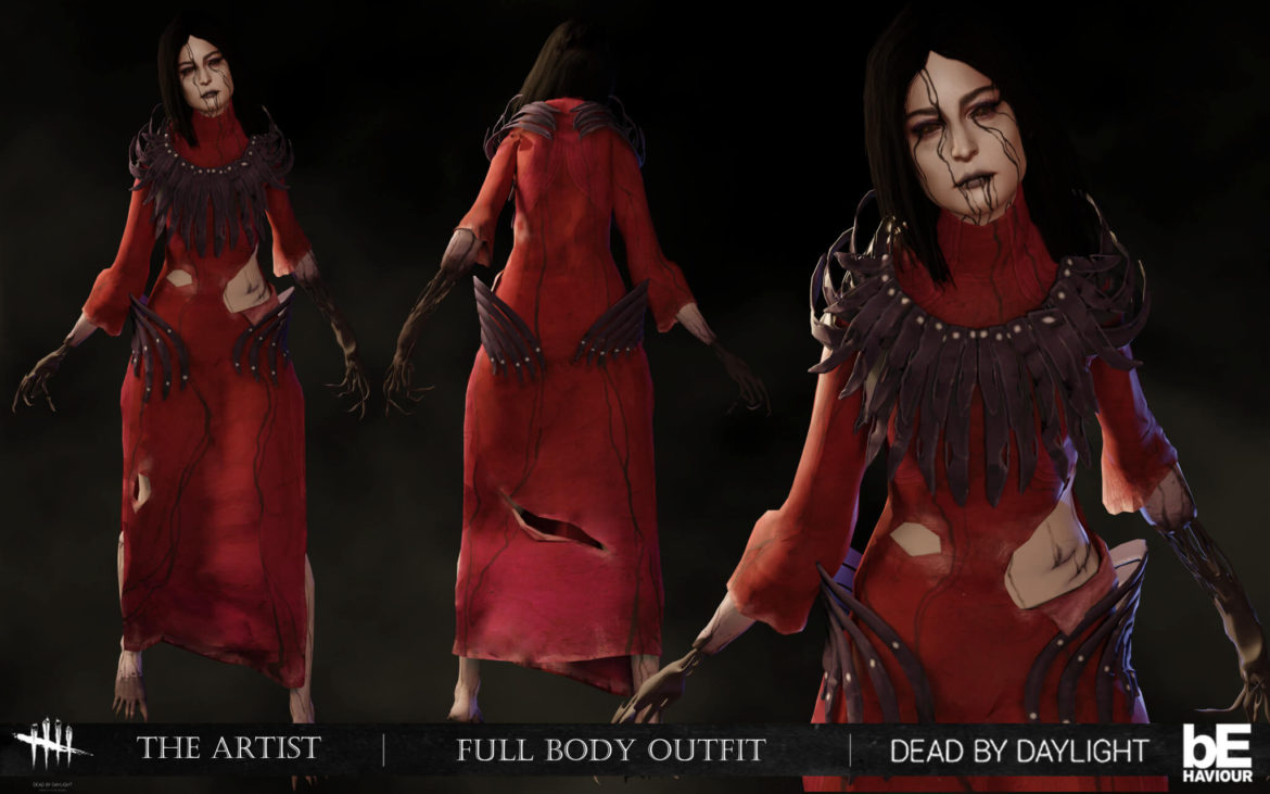 Sims 4 dead by daylight the artist dress