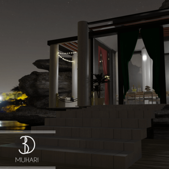 Sims 4 House for Christmas (3D Muhari)
