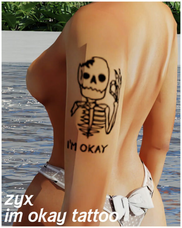 Sims 4 im okay tattoo