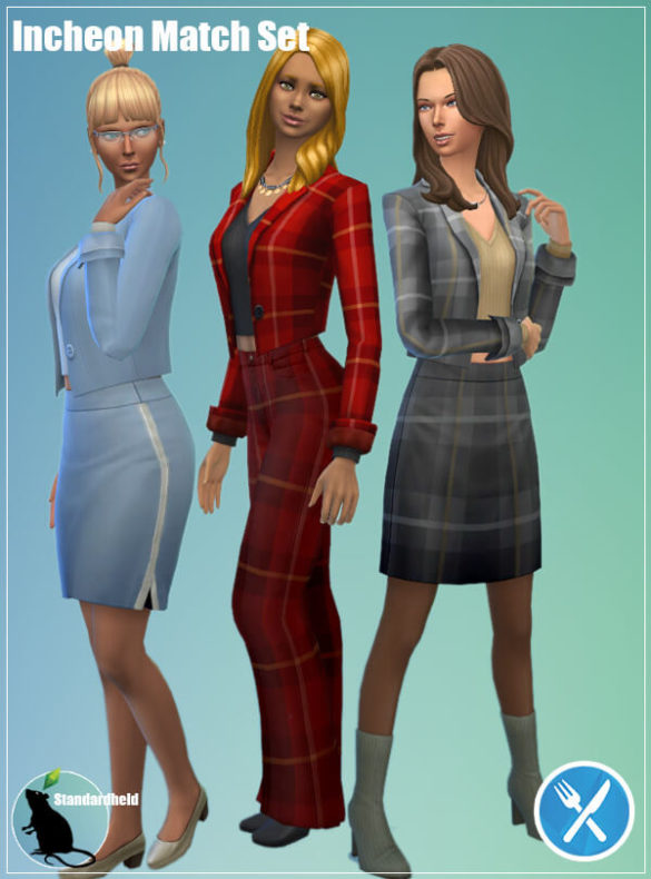 Sims 4 Incheon Match Set at Standardheld