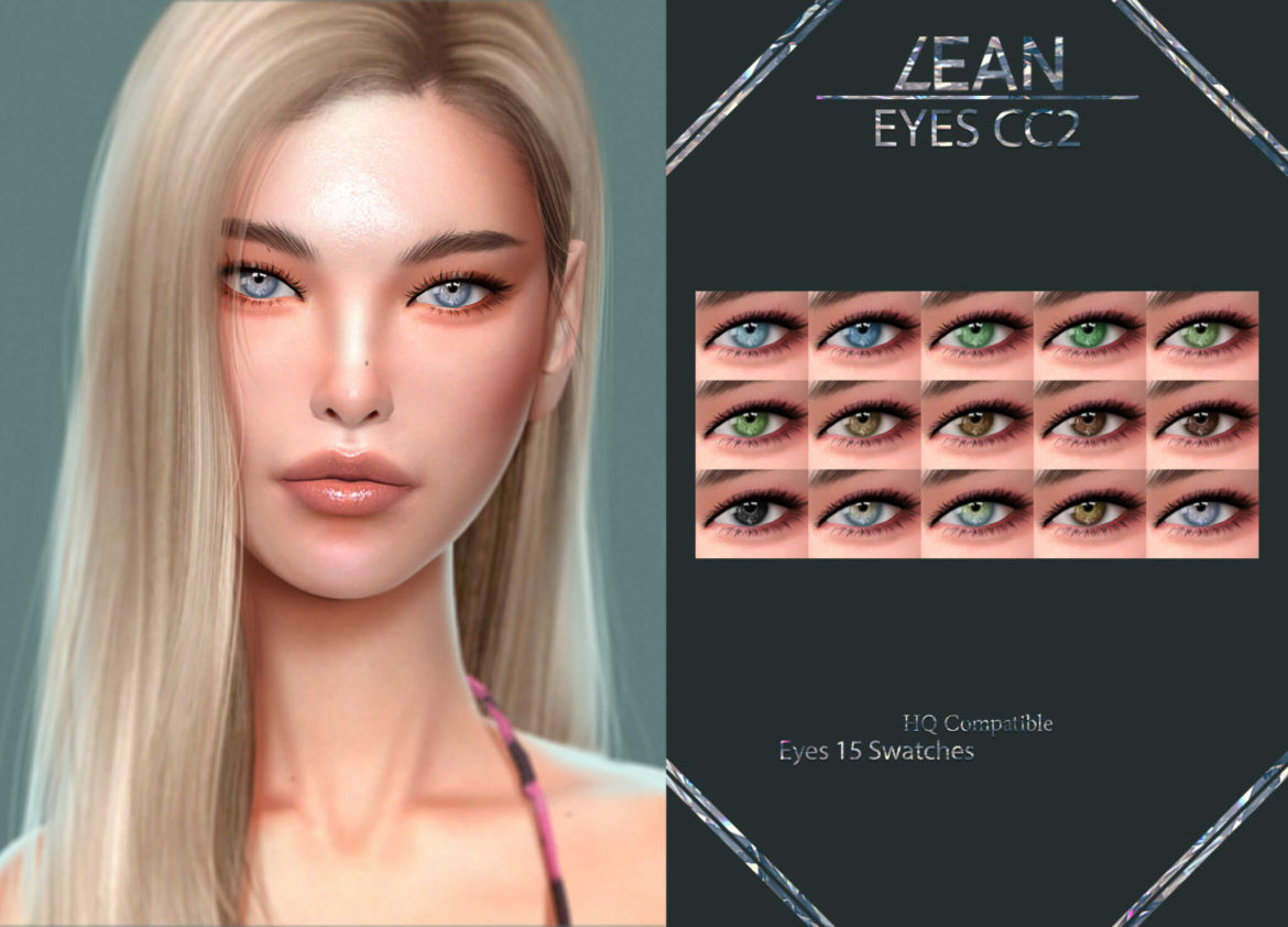 Sims 4 lean eyes cc2 free makeup