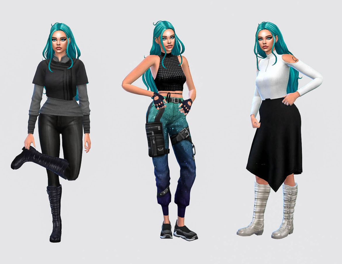Sims 4 𝙸𝚗𝚝𝚘 𝚝𝚑𝚎 𝙵𝚞𝚝𝚞𝚛𝚎 lookbook