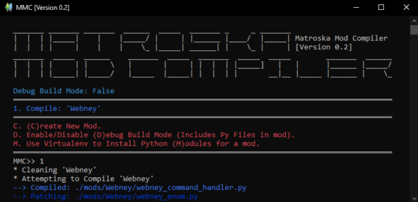 Sims 4 Matroska Mod Compiler v0.2