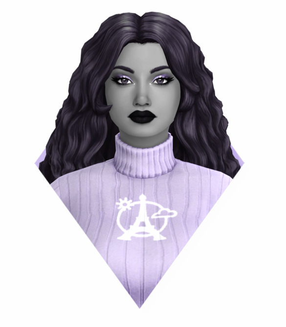 Sims 4 mermaid hair in jewl refined recolor