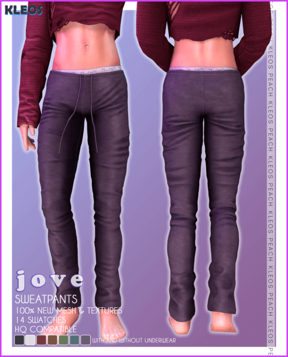 Sims 4 john MALE pants