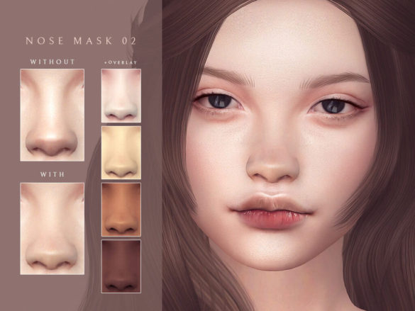 Sims 4 Nose Mask 02 at Lutessa