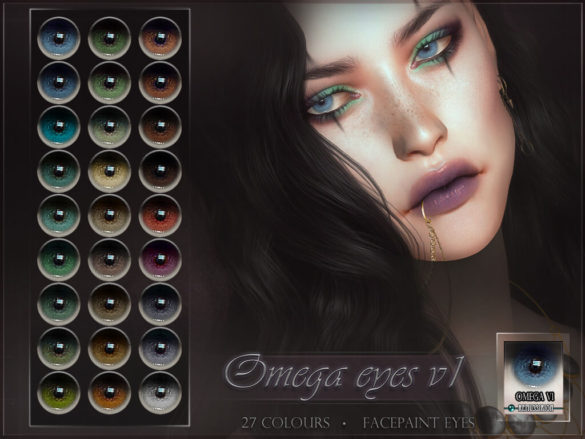 Sims 4 omega eyes v1 ts4 download facepaint category