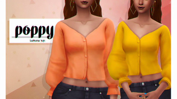 poppy buttoned top i love using cardigans as tops