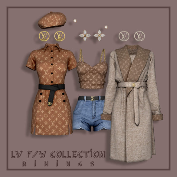 Sims 4 rimings lv fw collection december