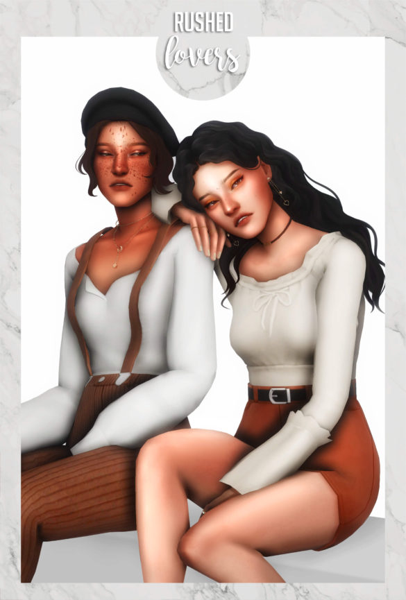 Sims 4 rushed lovers cc pack bgc all lods shadow maps