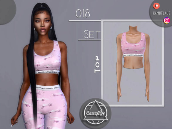 Sims 4 SET 018 – Top by Camuflaje at TSR