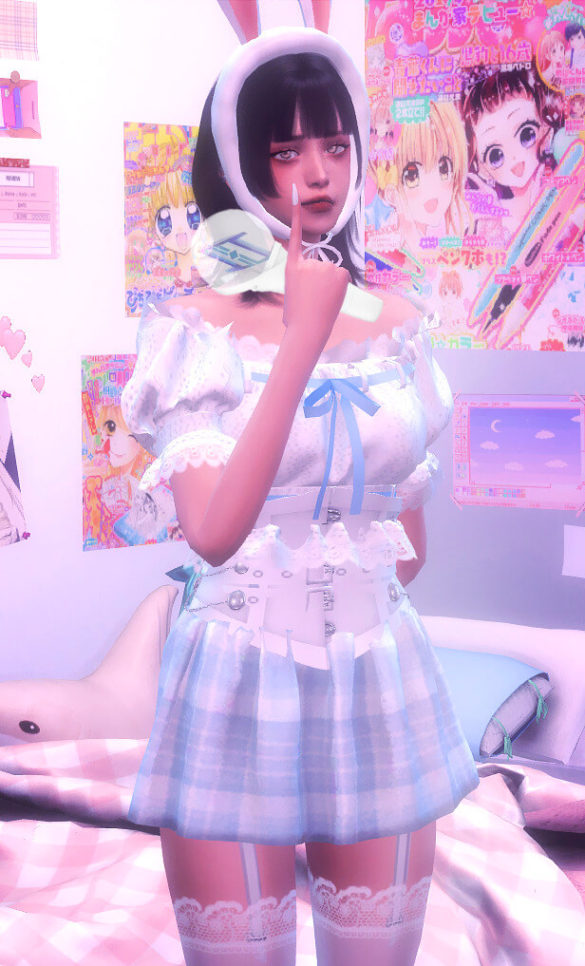 Sims 4 shiny lookbook 4 jo1 even tho its jpop