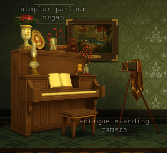 Sims 4 Simpler Parlour Organ