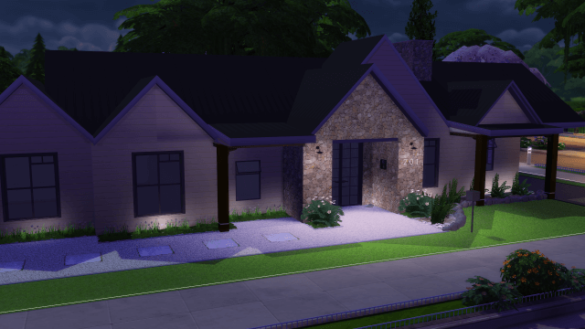 Sims 4 suburban family home