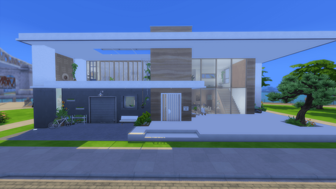 Sims 4 SunnySide House (No CC)