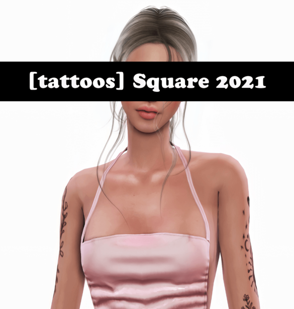 Sims 4 tattoos square2021 4 swatch download