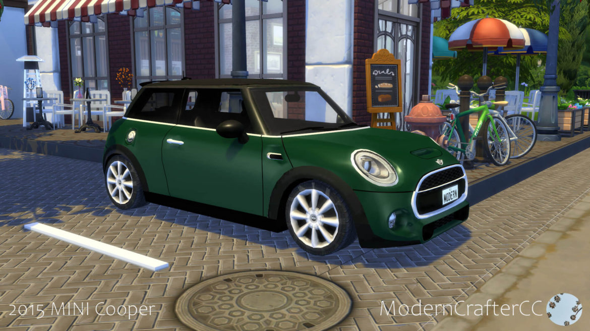 Sims 4 the sims 4 2015 mini cooper polycount 13474