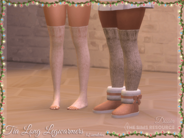 Sims 4 tia long legwarmers