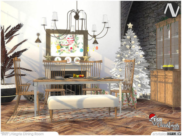 Christmas 2021 | Alegria Dining Room by ArtVitalex