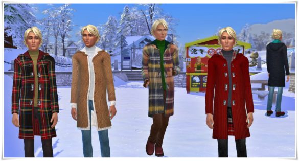Sims 4 Warm DuffleCoat at Birksches Sims Blog