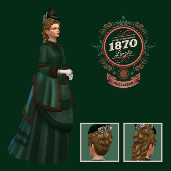 Sims 4 winter rose set