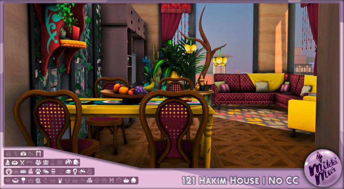 Sims 4 121 Hakim House at MikkiMur