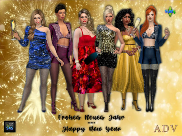 6 formal outfits and tights