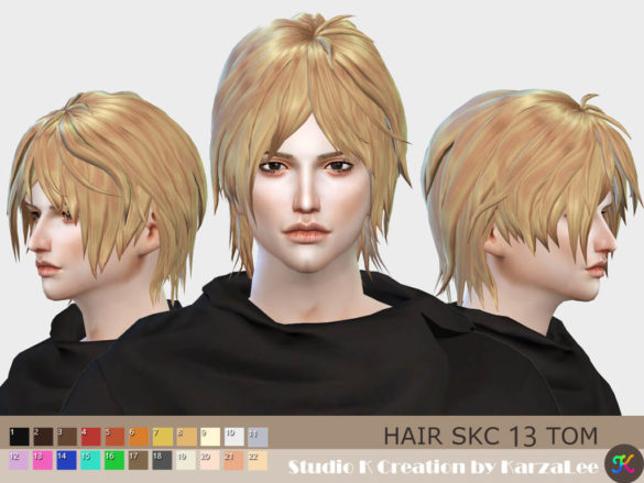 Sims 4 Hair SKC 13 TOM at Studio K-Creation