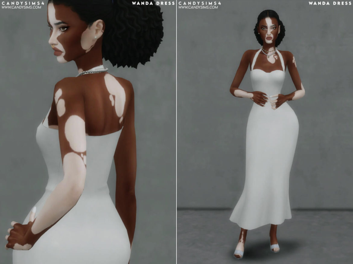 Sims 4 WANDA DRESS at Candy Sims 4
