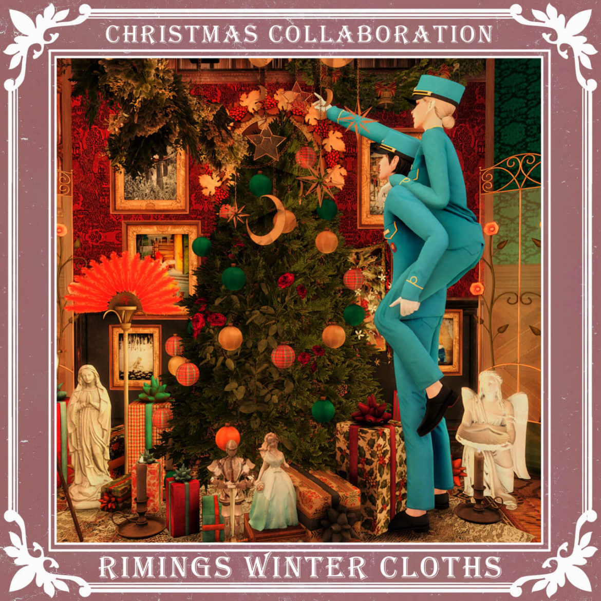 Sims 4 Winter Clothes by RIMINGs - Best Sims Mods