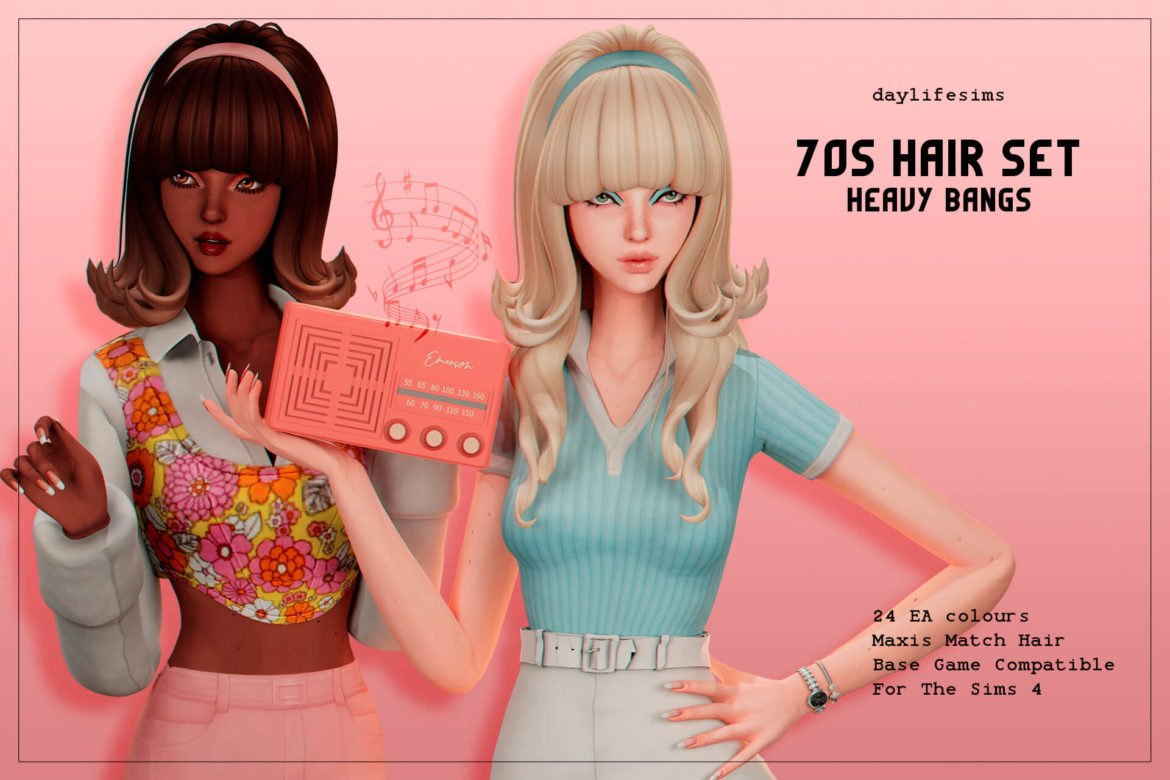 70s hair set heavy bangs hairstyle hairstyle