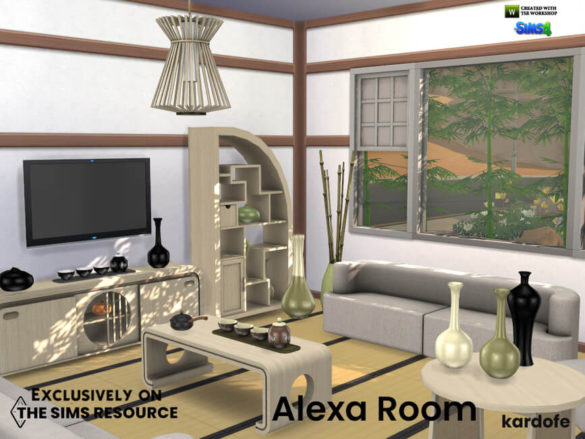 The Sims 4 Alexa Room by kardofe