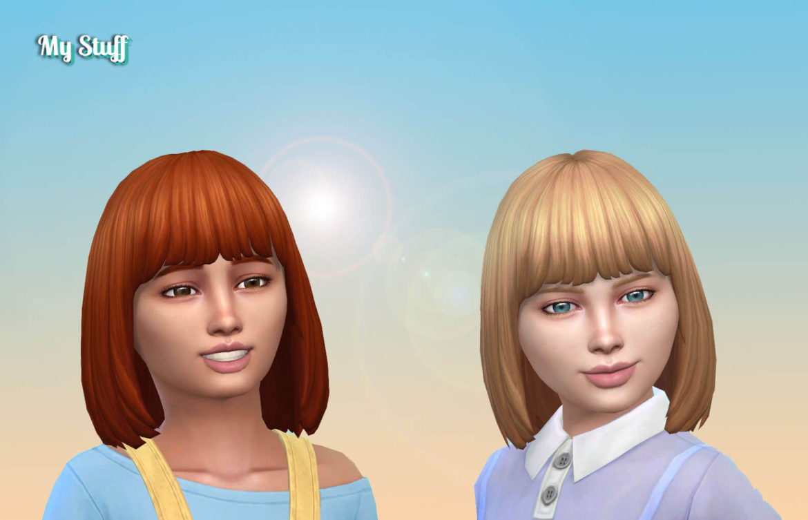 The Sims 4 alyssa hairstyle for girls