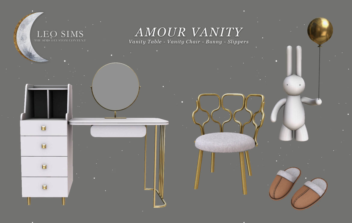 The Sims 4 Amour Vanity at TSR