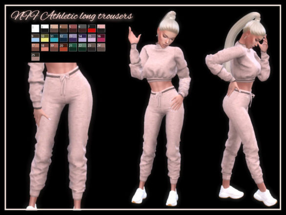 Athletic long trousers by Nadiafabulousflow