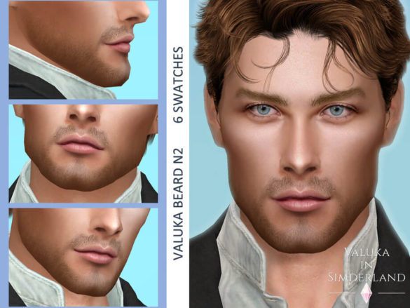 The Sims 4 Beard N2 by Valuka at TSR