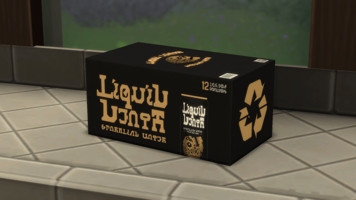 Case of Liquid Death Decor (Eco Lifestyle)