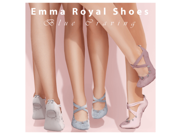 The Sims 4 Blue Craving – Emily Royal Shoes