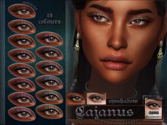 The Sims 4 Cajanus Eyeshadow by RemusSirion