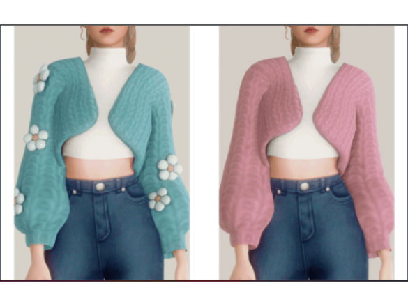 casual / daisy knit cardigan set by boonstow