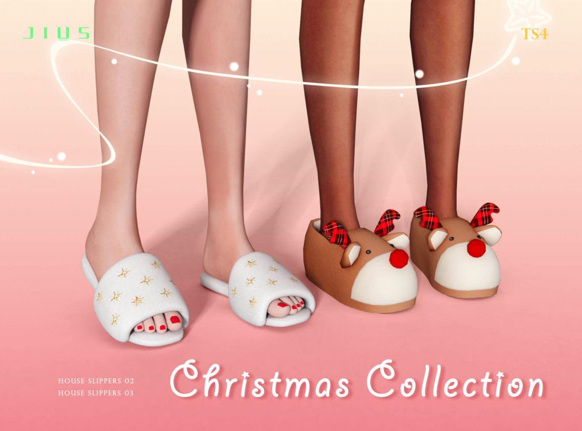christmas collection part 2 jius house slippers