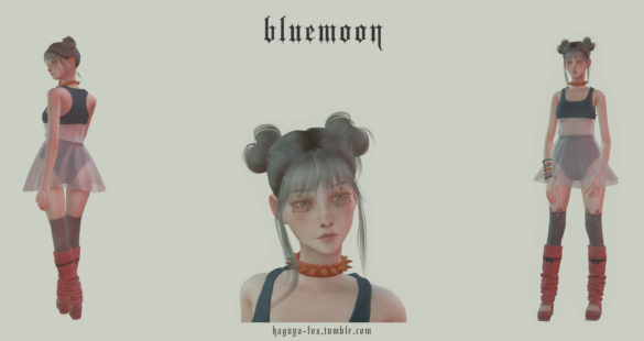 The Sims 4 cyberpunk2077 blue moon