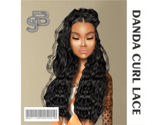 The Sims 4 DANDA CURL LACE